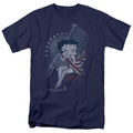 Betty Boop - Proud Betty - Adult Unisex Short Sleeve T-Shirt - Blue