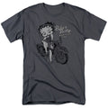 Betty Boop - Bbmc - Adult Unisex Short Sleeve T-Shirt - Gray
