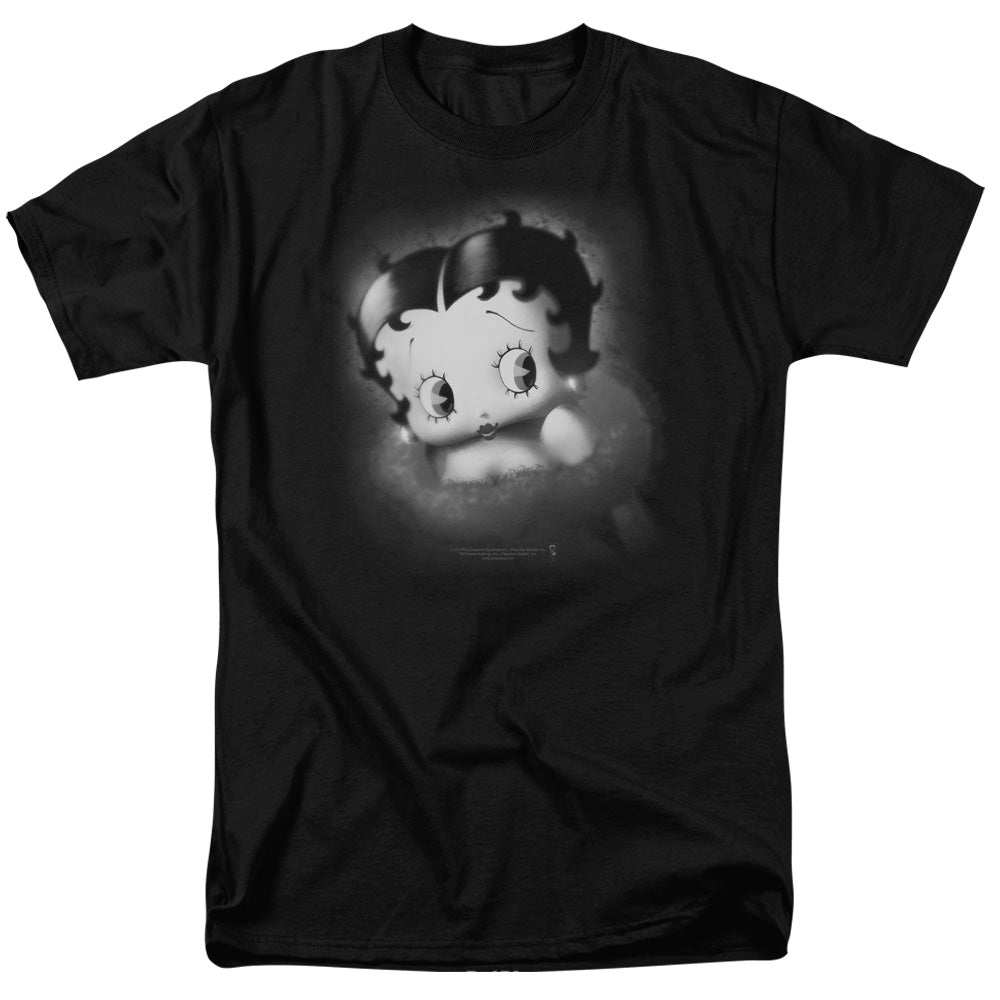 Betty Boop - Vintage Star - Adult Unisex Short Sleeve T-Shirt - Black