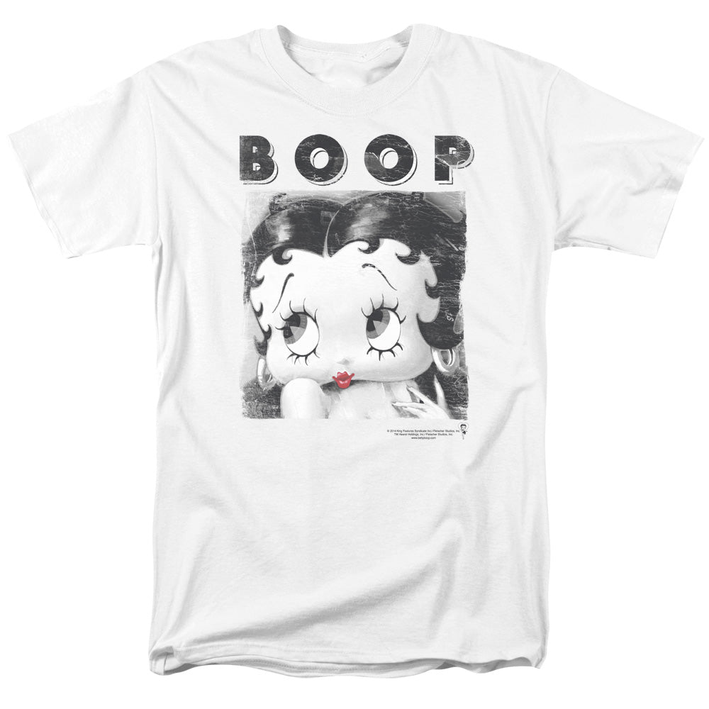 Betty Boop - Not Fade Away - Adult Unisex Short Sleeve T-Shirt - White