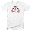 Betty Boop - Bb Dance - Adult Unisex Short Sleeve T-Shirt - White