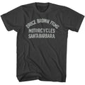 Bruce Brown Films - Motorcycles - American Classics - Solid Gray Adult Short Sleeve T-Shirt
