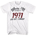 Bruce Brown Films - 1971 Any Sunday - American Classics - Solid White Adult Short Sleeve T-Shirt
