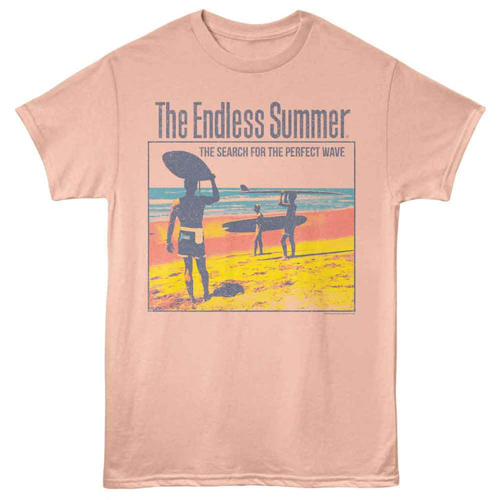 Bruce Brown Films - Bright Summer - Orange - Front Print Solid Adult Unisex Short Sleeve T-Shirt
