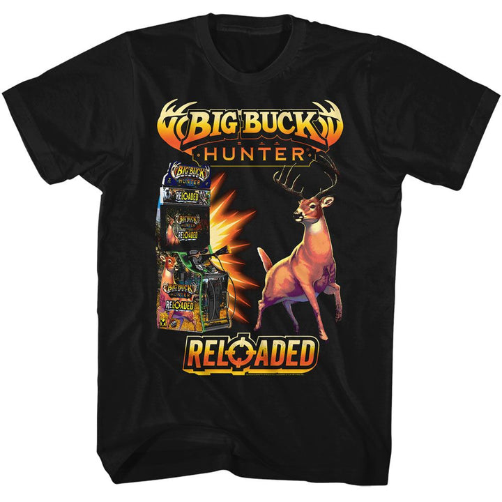 Big Buck Hunter - Reloaded Cabinet - American Classics - Adult Short Sleeve T-Shirt