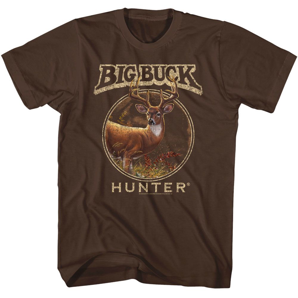 Big Buck Hunter - Circle Emblem - American Classics - Adult Short Sleeve T-Shirt