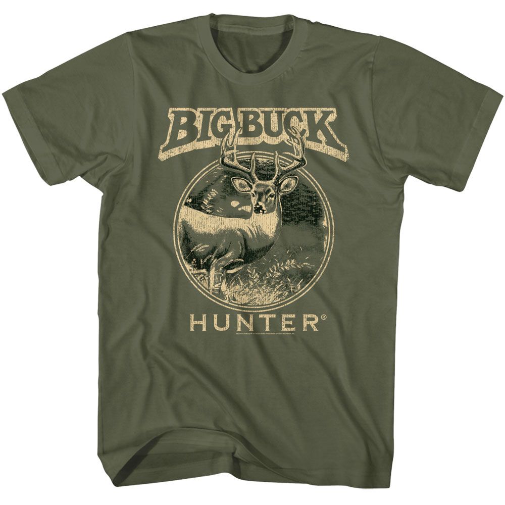 Big Buck Hunter - Two Tone Buck - American Classics - Adult Short Sleeve T-Shirt