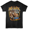 Big Buck Hunter - HD Wild With Deer - Front Print Adult Short Sleeve Solid T-Shirt - Black