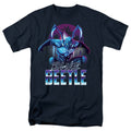 Blue Beetle - City Protector - Adult Unisex Short Sleeve T-Shirt - Blue
