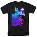 Blue Beetle - Lightning - Adult Unisex Short Sleeve T-Shirt - Black