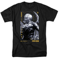 Blue Beetle - Beetle Heads Up - Adult Unisex Short Sleeve T-Shirt - Black