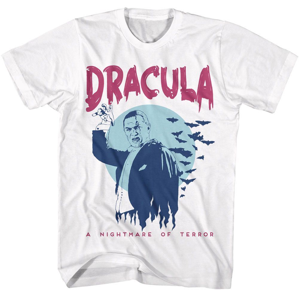Bela Lugosi - Nightmare Of Terror - American Classics - Solid White Adult Short Sleeve T-Shirt