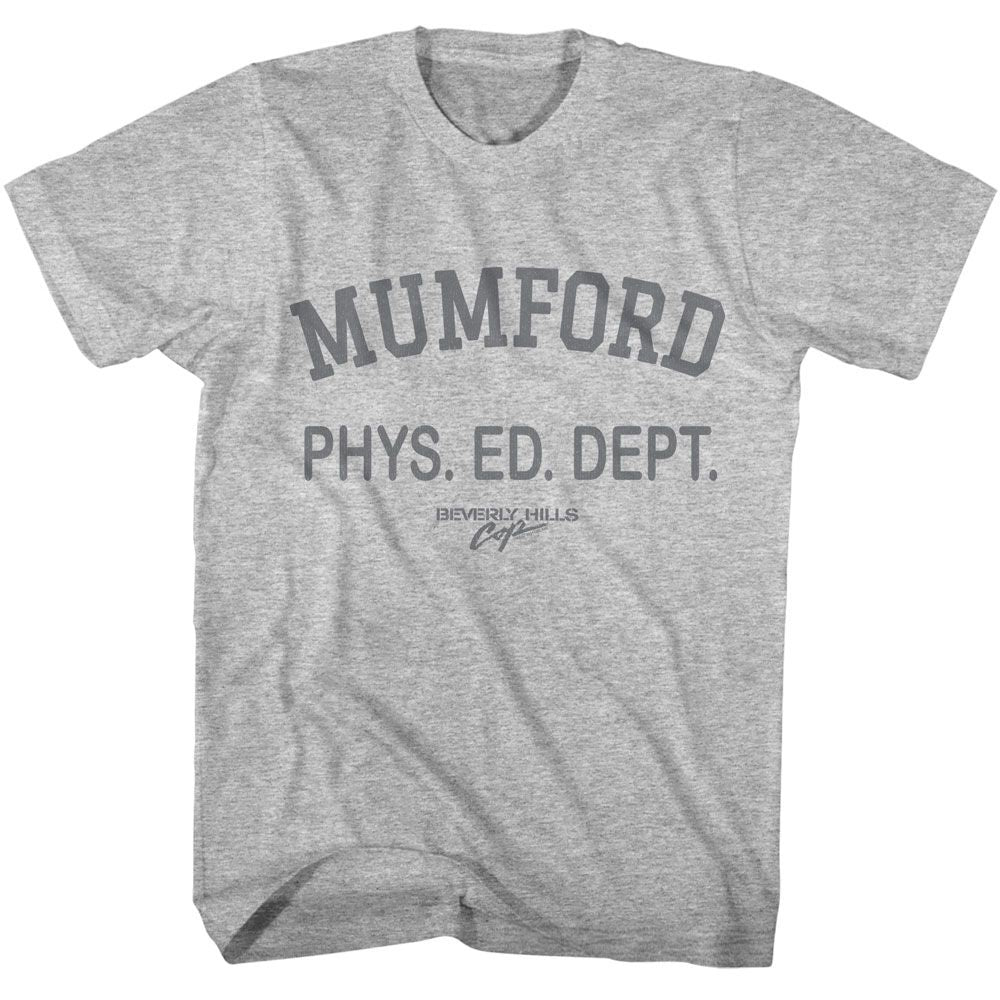 Beverly Hills Cop - Mumford Phys Ed Dept - American Classics - Adult Short Sleeve T-Shirt