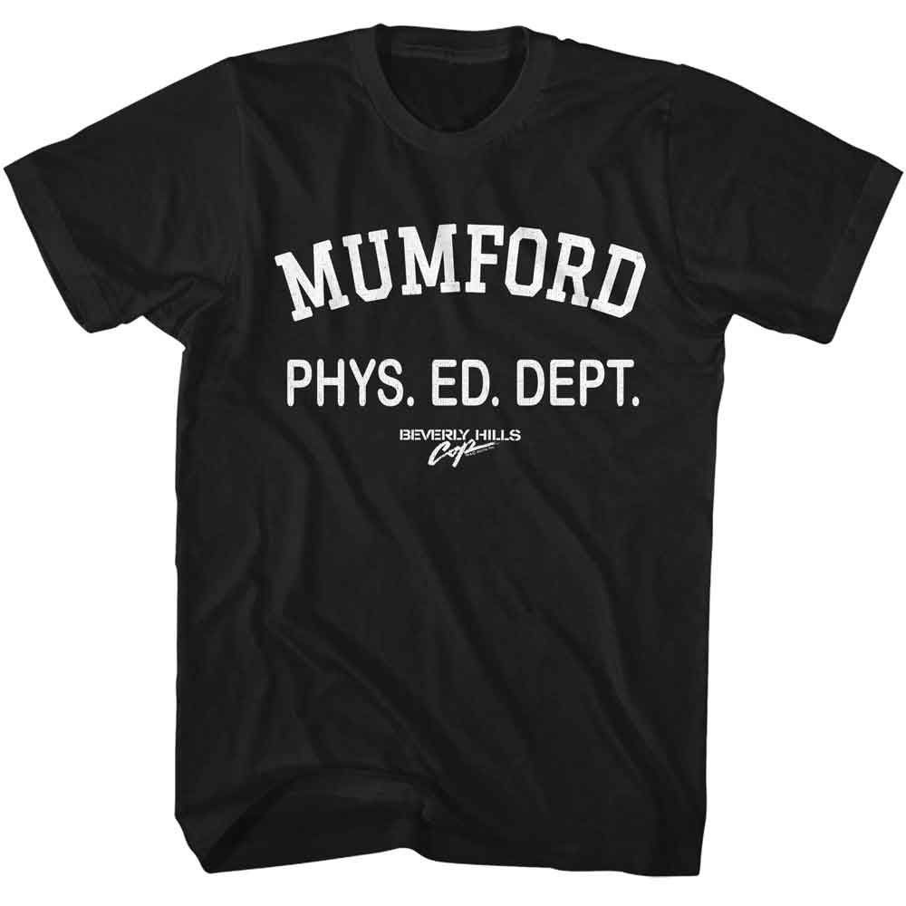 Beverly Hills Cop - Mumford - Officially Licensed American Classics - Front Print Solid Adult Short Sleeve T-Shirt