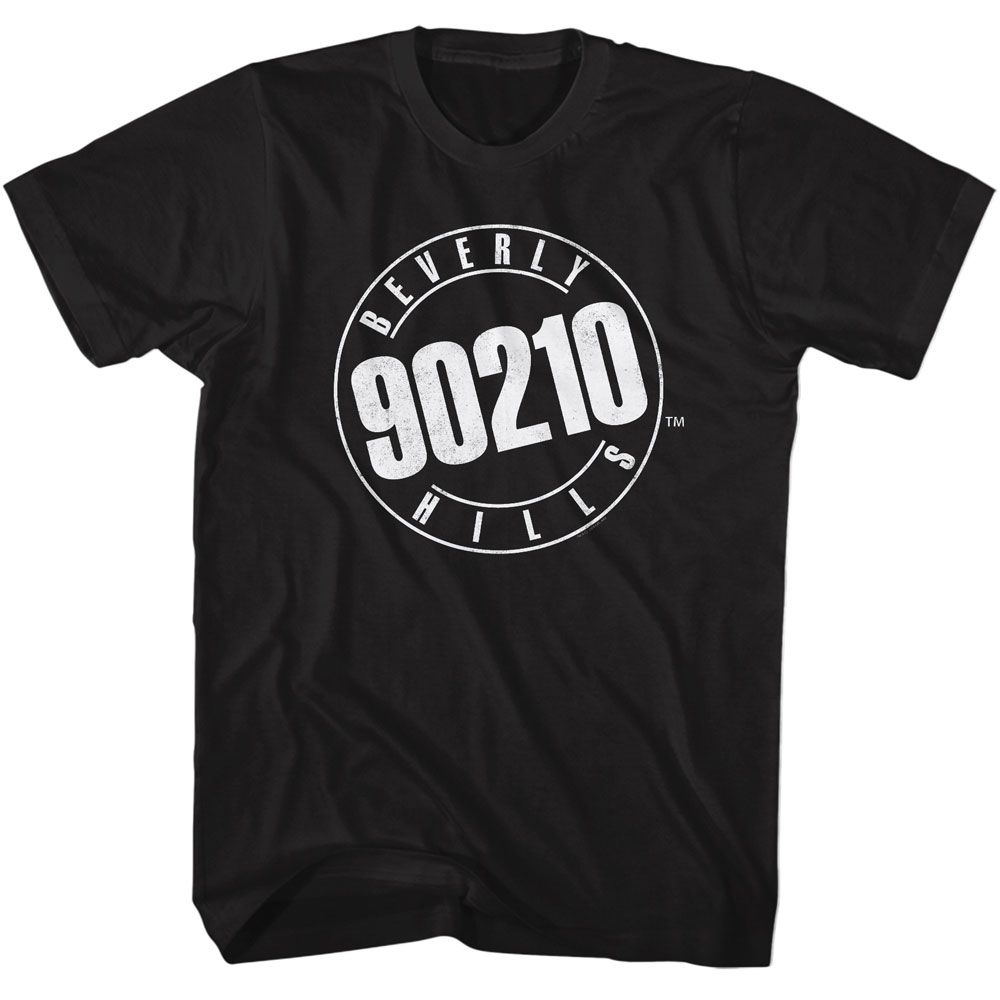 Beverly Hills 90210 - Bevery Hills 90210 Logo - American Classics - Adult Short Sleeve T-Shirt