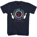 The Big Lebowski - Time To Bowl - American Classics - Solid Blue Adult Short Sleeve T-Shirt