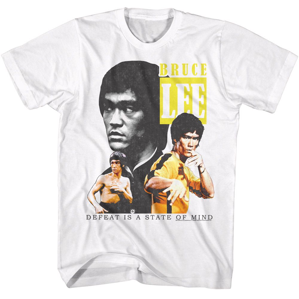Bruce Lee - Three - Officially Licensed Adult Short Sleeve T-Shirt