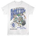 Big League Chew - Diamond - Front Print Adult Short Sleeve Solid T-Shirt - White