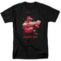 Bruce Lee - The Shattering Fist - Adult Unisex Short Sleeve T-Shirt - Black