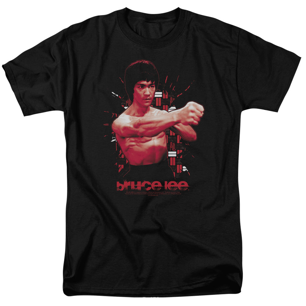 Bruce Lee - The Shattering Fist - Adult Unisex Short Sleeve T-Shirt - Black