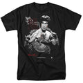 Bruce Lee - The Dragon - Adult Unisex Short Sleeve T-Shirt - Black
