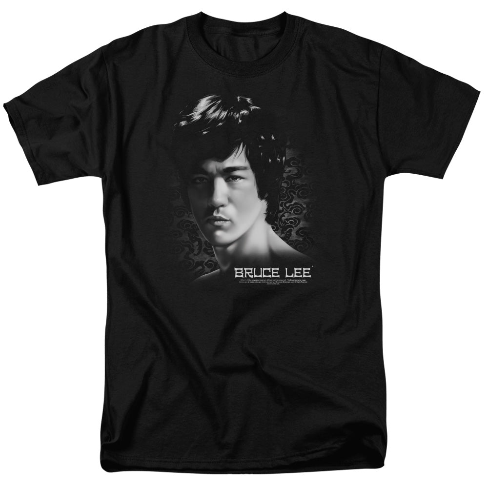 Bruce Lee - In Your Face - Adult Unisex Short Sleeve T-Shirt - Black