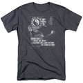 Bruce Lee - No Way As A Way - Adult Unisex Short Sleeve T-Shirt - Gray