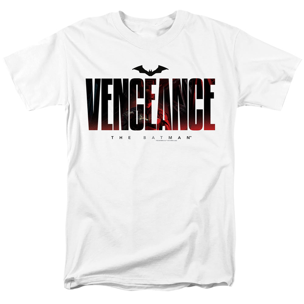 DC Comics - The Batman - Vengeance For The Bat - Adult Unisex T-Shirt - White