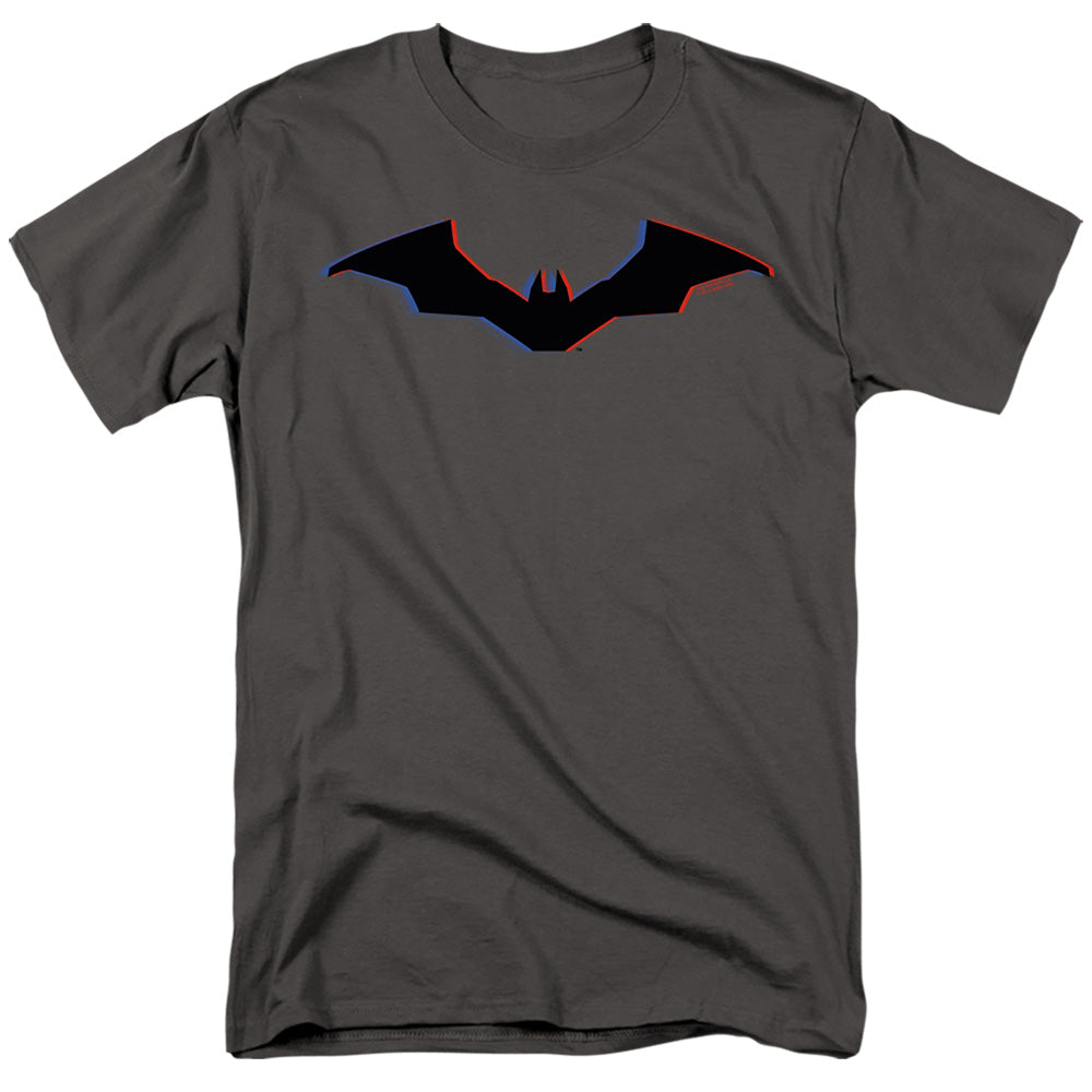 DC Comics - The Batman - Tri-Color Bat Silhouette - Adult Unisex T-Shirt - Gray