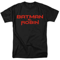 DC Comics - Batman - Logo And Symbol - Adult Unisex Short Sleeve T-Shirt - Black