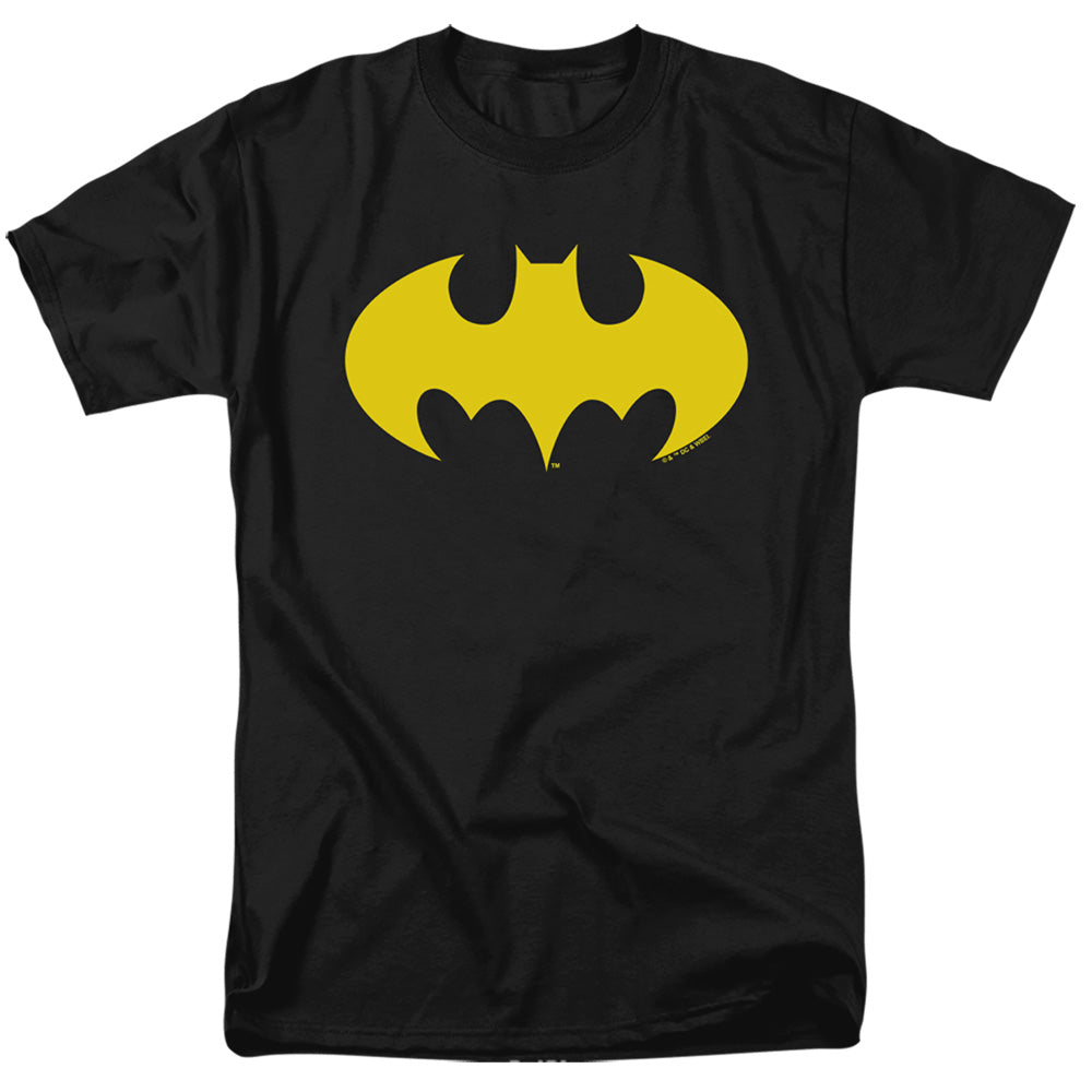 DC Comics - Batman 1989 - Symbol - Adult Unisex Short Sleeve T-Shirt - Black