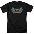 DC Comics - Batman - Steel Wings Logo - Adult Unisex T-Shirt - Black
