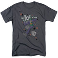 DC Comics - Batman - Always A Joker - Adult Unisex Short Sleeve T-Shirt - Gray
