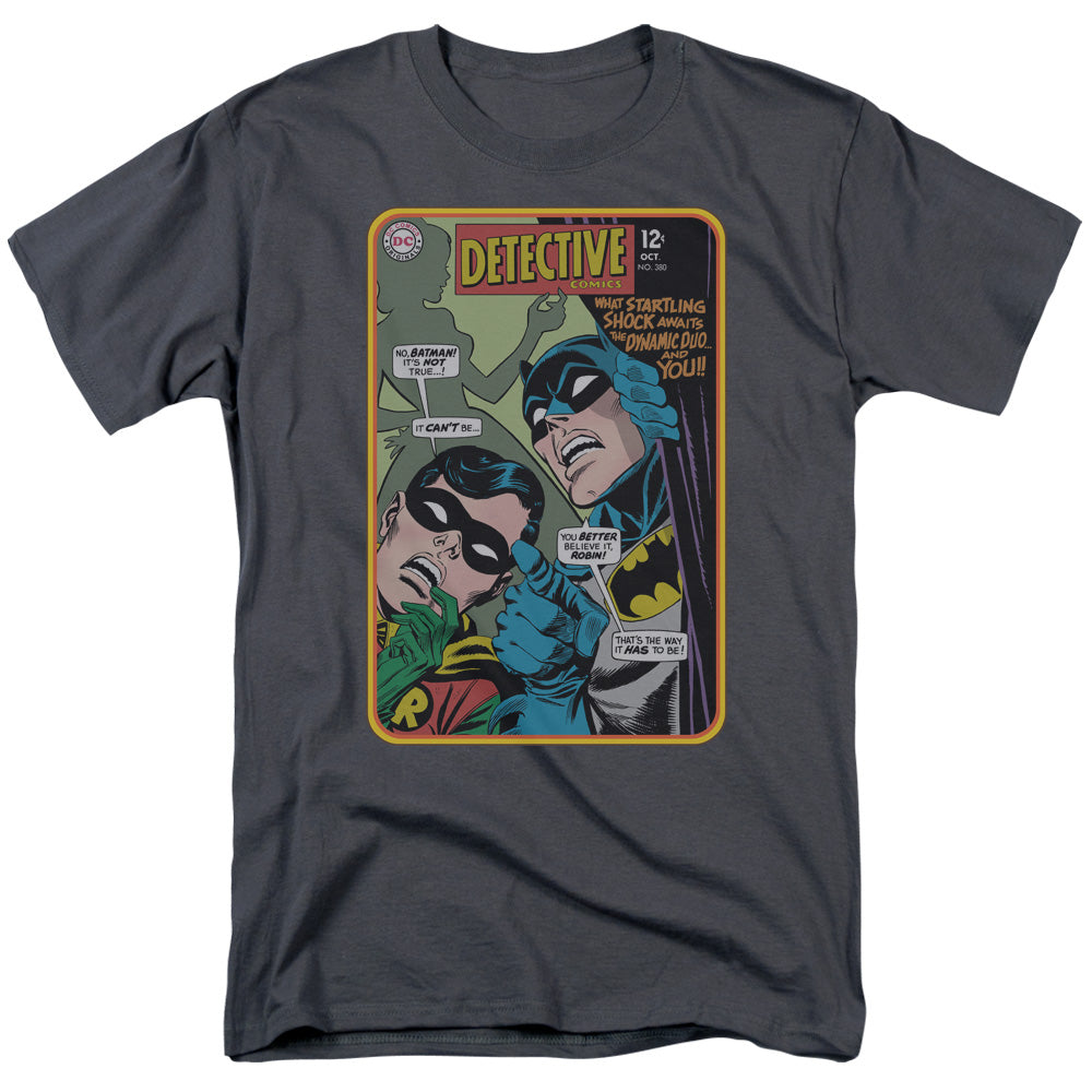 DC Comics - Batman - Detective #380 - Adult Unisex Short Sleeve T-Shirt - Gray