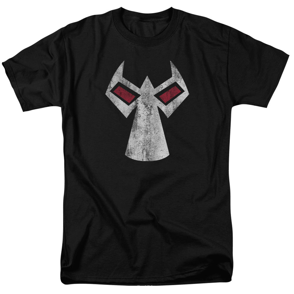 DC Comics - Batman - Bane Mask - Adult Unisex Short Sleeve T-Shirt - Black