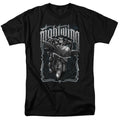 DC Comics - Batman - Nightwing Biker - Adult Unisex Short Sleeve T-Shirt - Black