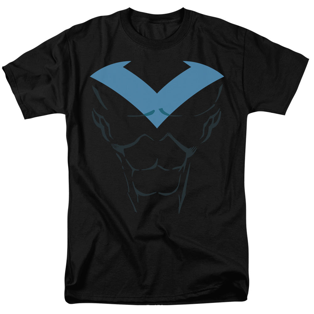 DC Comics - Batman - Nightwing Uniform - Adult Unisex T-Shirt - Black