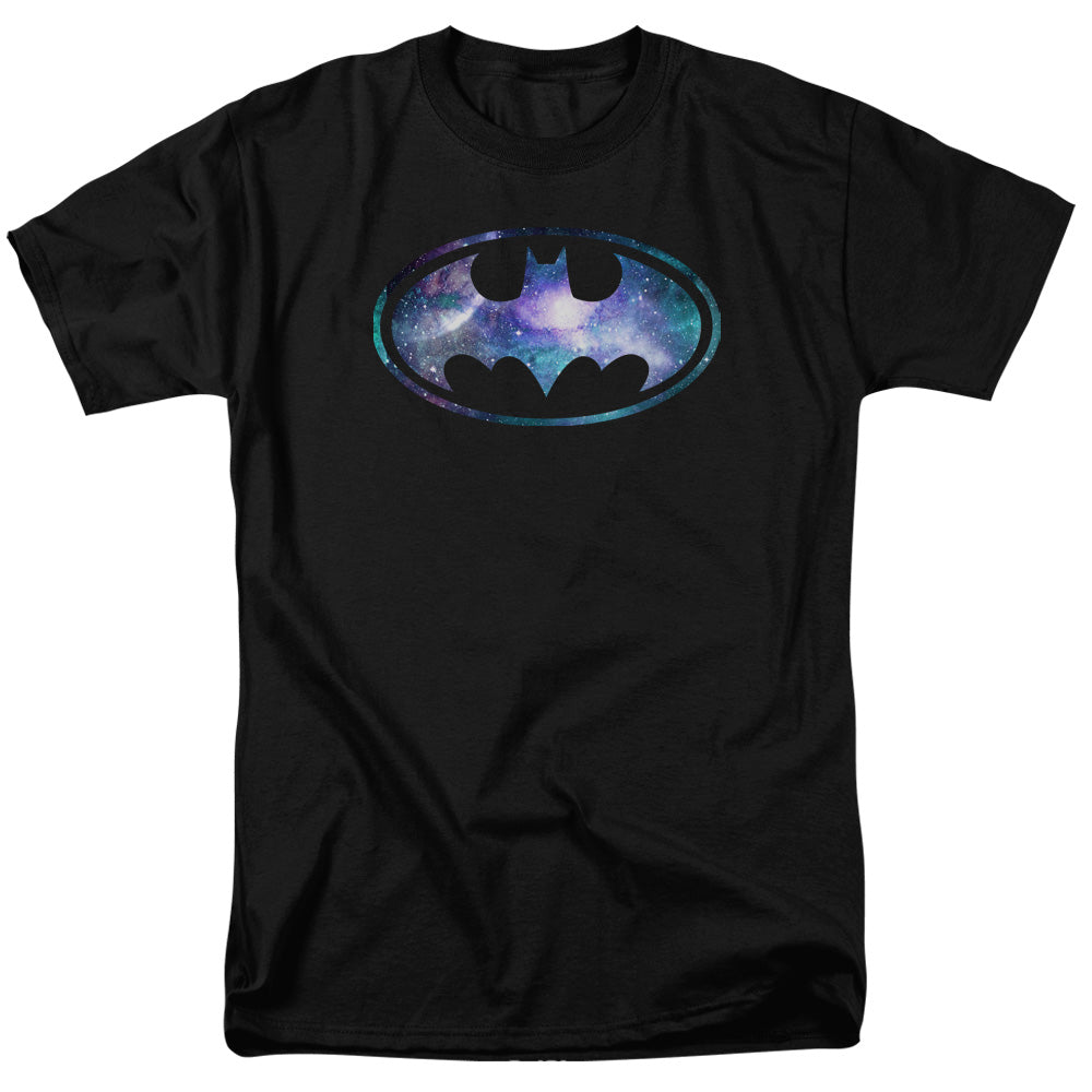 DC Comics - Batman - Galaxy 2 Signal - Adult Unisex Short Sleeve T-Shirt - Black