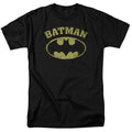DC Comics - Batman - Over Symbol - Adult Unisex Short Sleeve T-Shirt - Black