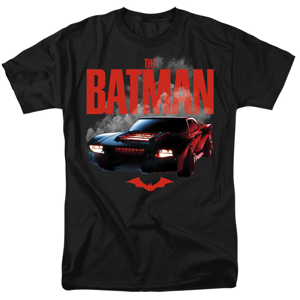 DC Comics - The Batman - Batmobile - Adult Unisex Short Sleeve T-Shirt - Black