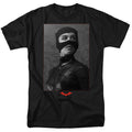 DC Comics - The Batman - Catwoman Worn Portrait - Adult Unisex T-Shirt - Black