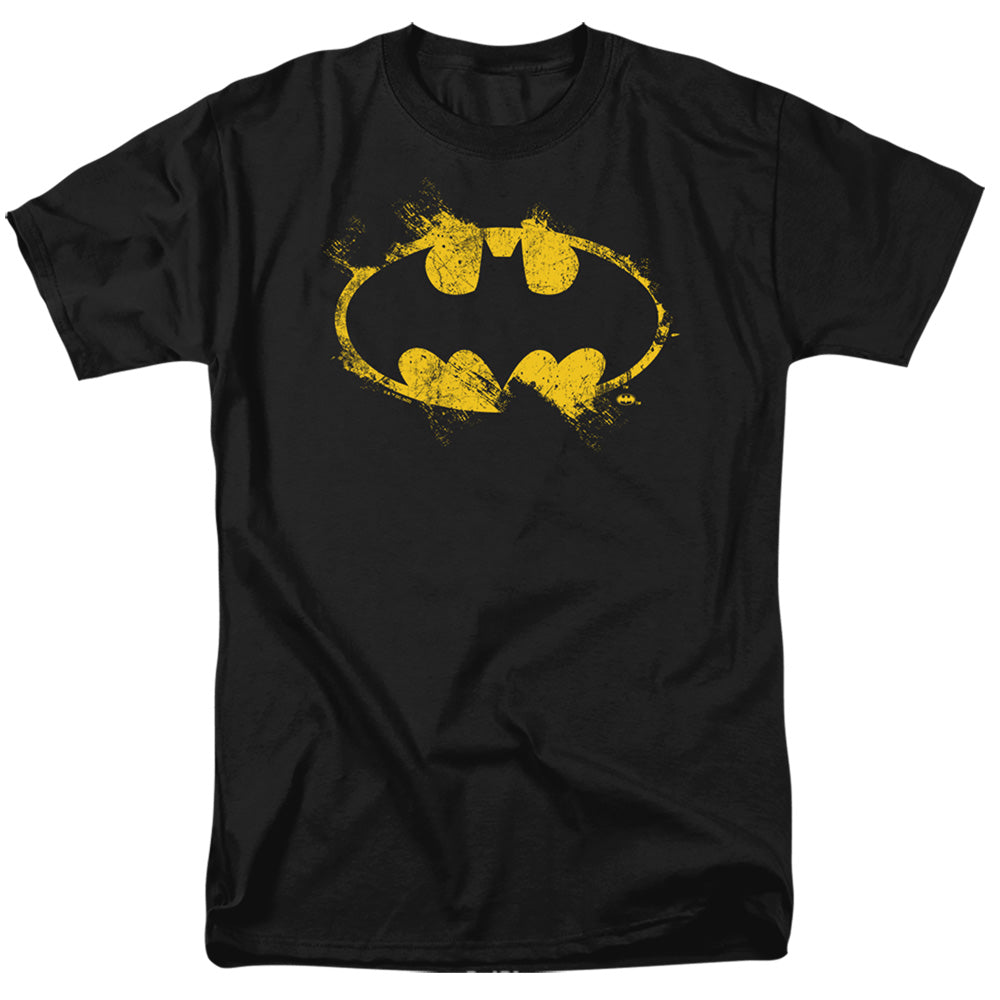 DC Comics - Batman - Paint Roller Logo - Adult Unisex T-Shirt - Black
