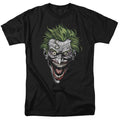 DC Comics - Batman - Joker - Adult Unisex Short Sleeve T-Shirt - Black