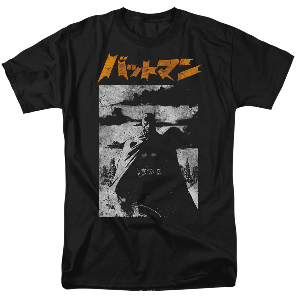 DC Comics - Batman - Tokyo Shadows - Adult Unisex Short Sleeve T-Shirt - Black