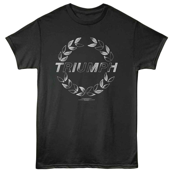 British Motor Heritage - Triumph Laurel Logo - American Classics - Smoke Adult Short Sleeve T-Shirt
