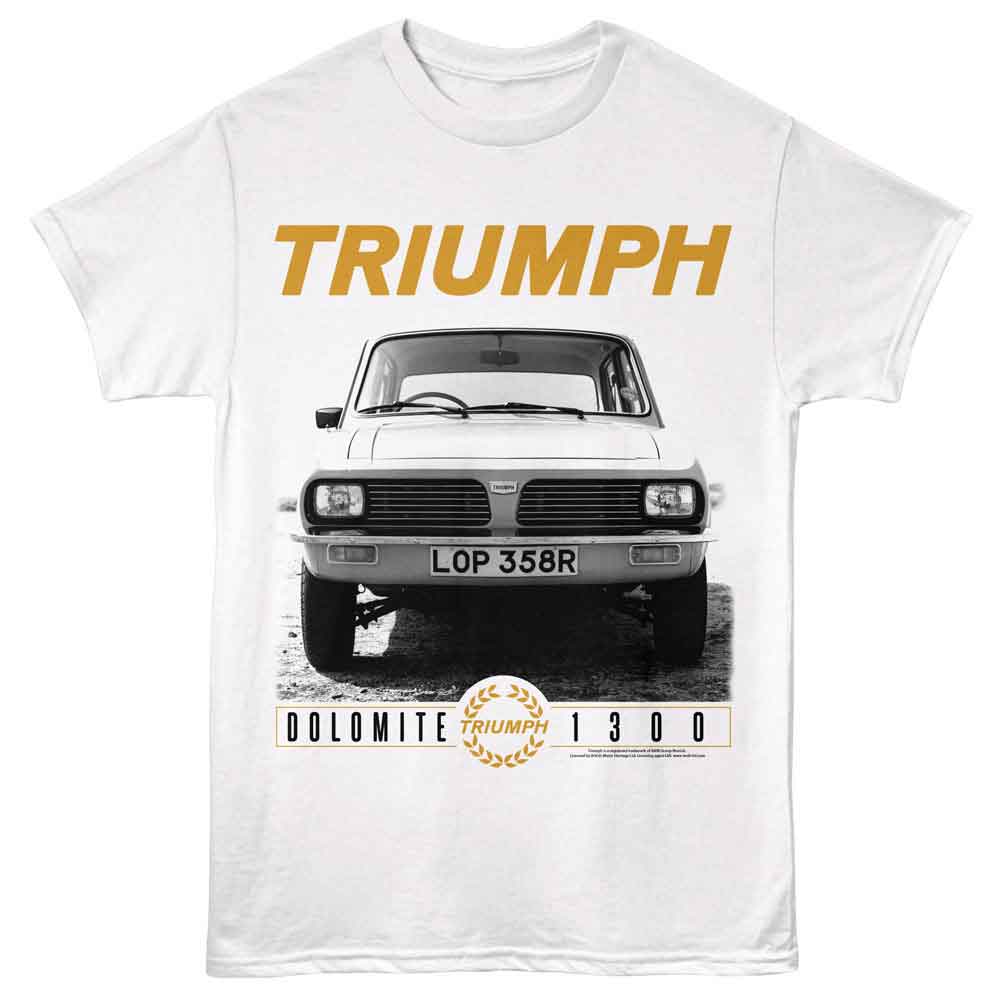 British Motor Heritage - Dolomite 1300 - American Classics - White Adult Short Sleeve T-Shirt