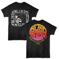 Blind Melon - Crammed In A Van  - American Classics - Black 2-Sided Print Adult Short Sleeve T-Shirt