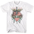 Bon Jovi - Love A Bad Name - American Classics - Solid White Adult Short Sleeve T-Shirt