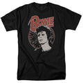 David Bowie - Space Oddity - Adult Unisex Short Sleeve T-Shirt - Black