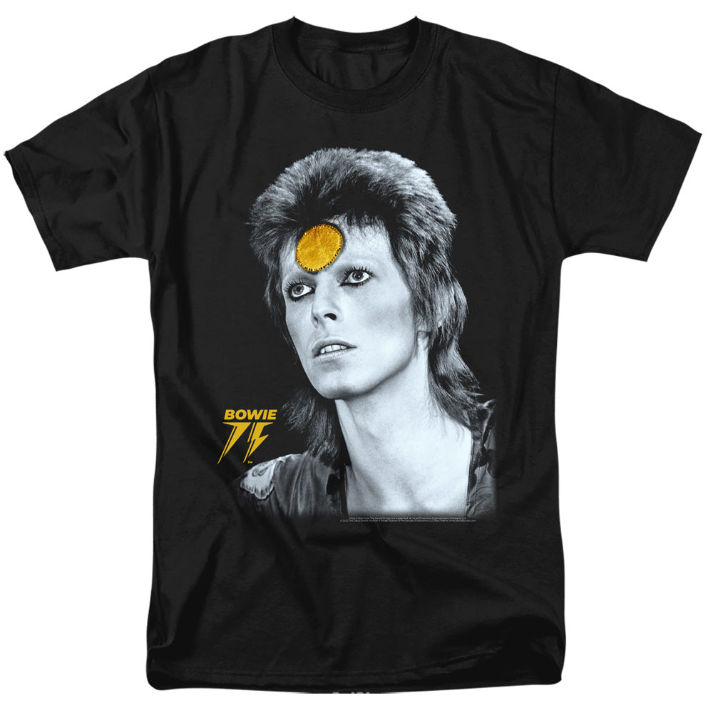 David Bowie - Golden Bowie - Adult Unisex Short Sleeve T-Shirt - Black